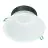 Philips LED downlight Coreline DN142B Aluminium Hvid 19.2W 2300lm 60D - 840 kold hvid | Udsnit 200mm - IP54 - dæmpbar - Hvid Reflektor